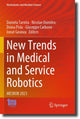 Book cover of: New Trends in Medical and Service Robotics. By: Daniela Tarnita