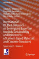 Book cover of: International RILEM Conference on Synergising Expertise towards Sustainability and Robustness of Cement-based Materials and Concrete Structures. By: Agnieszka Jędrzejewska