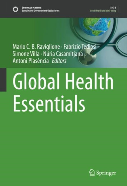 Book cover of: Global Health Essentials. By: Mario C . Raviglione