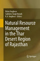 Book cover of: Natural Resource Management in the Thar Desert Region of Rajasthan. By: Nisha Varghese