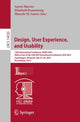 Book cover of: Design, User Experience, and Usability. By: Aaron Marcus