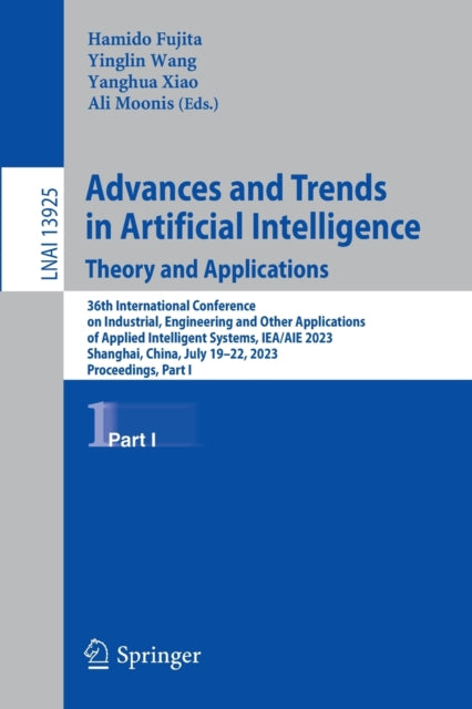 Book cover of: Advances and Trends in Artificial Intelligence. Theory and Applications. By: Hamido Fujita