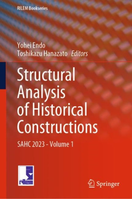 Book cover of: Structural Analysis of Historical Constructions. By: Yohei Endo