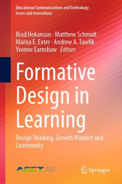 Book cover of: Formative Design in Learning. By: Brad Hokanson
