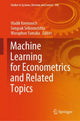 Book cover of: Machine Learning for Econometrics and Related Topics. By: Vladik Kreinovich