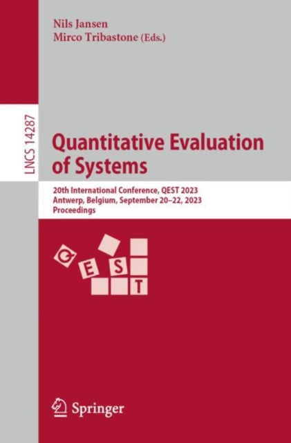 Book cover of: Quantitative Evaluation of Systems. By: Nils Jansen