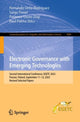 Book cover of: Electronic Governance with Emerging Technologies. By: Fernando Ortiz-Rodríguez