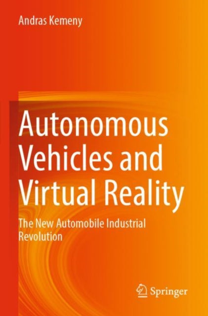 Book cover of: Autonomous Vehicles and Virtual Reality