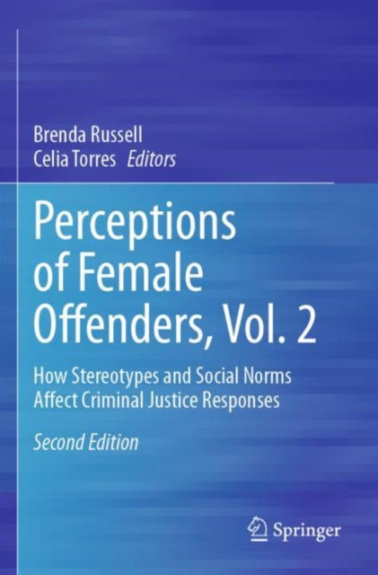 Book cover of: Perceptions of Female Offenders, Vol. 2. By: Brenda Russell