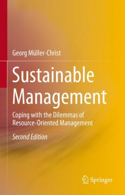 Book cover of: Sustainable Management. By: Georg Müller-Christ