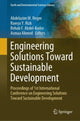 Book cover of: Engineering Solutions Toward Sustainable Development. By: Abdelazim Negm