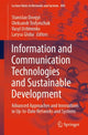 Book cover of: Information and Communication Technologies and Sustainable Development. By: Stanislav Dovgyi