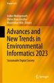 Book cover of: Advances and New Trends in Environmental Informatics 2023