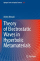 Book cover of: Theory of Electrostatic Waves in Hyperbolic Metamaterials. By: Afshin Moradi