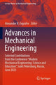 Book cover of: Advances in Mechanical Engineering. By: Alexander N. Evgrafov
