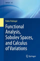 Book cover of: Functional Analysis, Sobolev Spaces, and Calculus of Variations. By: Pablo Pedregal