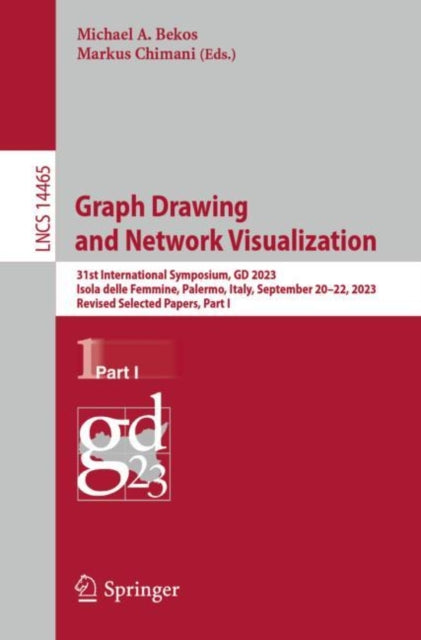Book cover of: Graph Drawing and Network Visualization. By: Michael A. Bekos