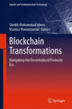 Book cover of: Blockchain Transformations. By: Sheikh Mohammad Idrees