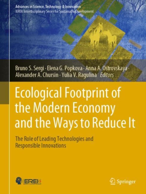 Book cover of: Ecological Footprint of the Modern Economy and the Ways to Reduce It. By: Bruno S. Sergi