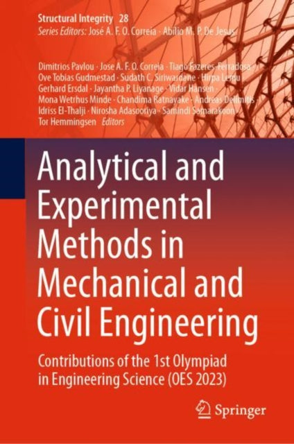 Book cover of: Analytical and Experimental Methods in Mechanical and Civil Engineering. By: Dimitrios Pavlou