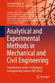 Book cover of: Analytical and Experimental Methods in Mechanical and Civil Engineering. By: Dimitrios Pavlou