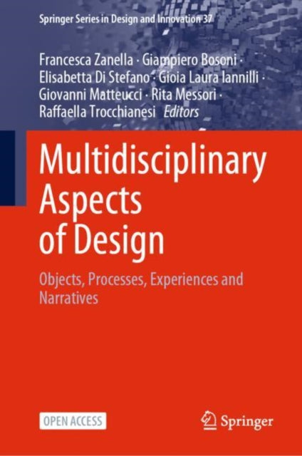 Book cover of: Multidisciplinary Aspects of Design. By: Francesca Zanella