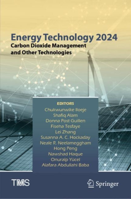 Book cover of: Energy Technology 2024. By: Chukwunwike Iloeje