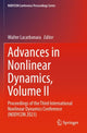 Book cover of: Advances in Nonlinear Dynamics, Volume II