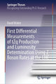 Book cover of: First Differential Measurements of tZq Production and Luminosity Determination Using Z Boson Rates at the LHC. By: David Walter