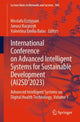 Book cover of: International Conference on Advanced Intelligent Systems for Sustainable Development (AI2SD’2023). By: Mostafa Ezziyyani