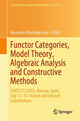 Book cover of: Functor Categories, Model Theory, Algebraic Analysis and Constructive Methods. By: Alexander Martsinkovsky