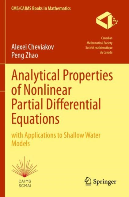 Book cover of: Analytical Properties of Nonlinear Partial Differential Equations