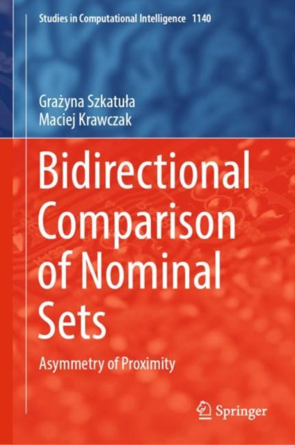 Book cover of: Bidirectional Comparison of Nominal Sets. By: Grażyna Szkatuła