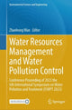 Book cover of: Water Resources Management and Water Pollution Control. By: Zhanhong Wan