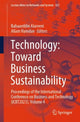 Book cover of: Technology: Toward Business Sustainability. By: Bahaaeddin Alareeni