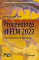 Book cover of: Proceedings of ELM 2022