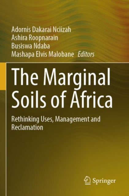 Book cover of: Marginal Soils of Africa