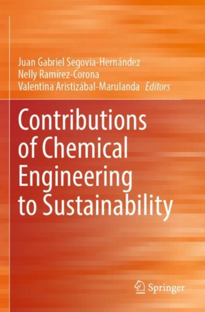 Book cover of: Contributions of Chemical Engineering to Sustainability