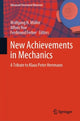 Book cover of: New Achievements in Mechanics. By: Wolfgang H. Müller
