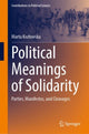 Book cover of: Political Meanings of Solidarity. By: Marta Kozłowska