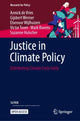 Book cover of: Justice in Climate Policy. By: Annick de Vries