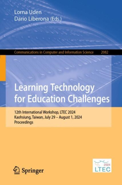 Book cover of: Learning Technology for Education Challenges. By: Lorna Uden