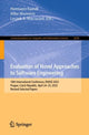 Book cover of: Evaluation of Novel Approaches to Software Engineering. By: Hermann Kaindl