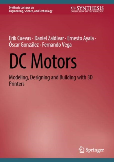 Book cover of: DC Motors. By: Erik Cuevas