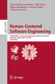 Book cover of: Human-Centered Software Engineering. By: Marta Kristín Lárusdóttir