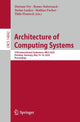 Book cover of: Architecture of Computing Systems. By: Dietmar Fey