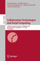 Book cover of: Collaboration Technologies and Social Computing. By: Patricia Santos