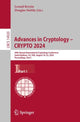 Book cover of: Advances in Cryptology – CRYPTO 2024. By: Leonid Reyzin