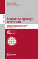 Book cover of: Advances in Cryptology – CRYPTO 2024. By: Leonid Reyzin