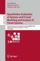 Book cover of: Quantitative Evaluation of Systems and Formal Modeling and Analysis of Timed Systems. By: Jane Hillston